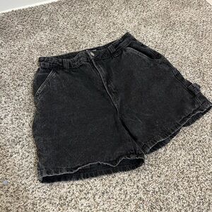 Black Cotton on shorts